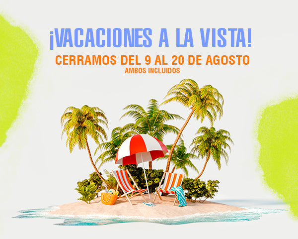 En Hosbo estaremos de vacaciones del 9 al 20 de agosto