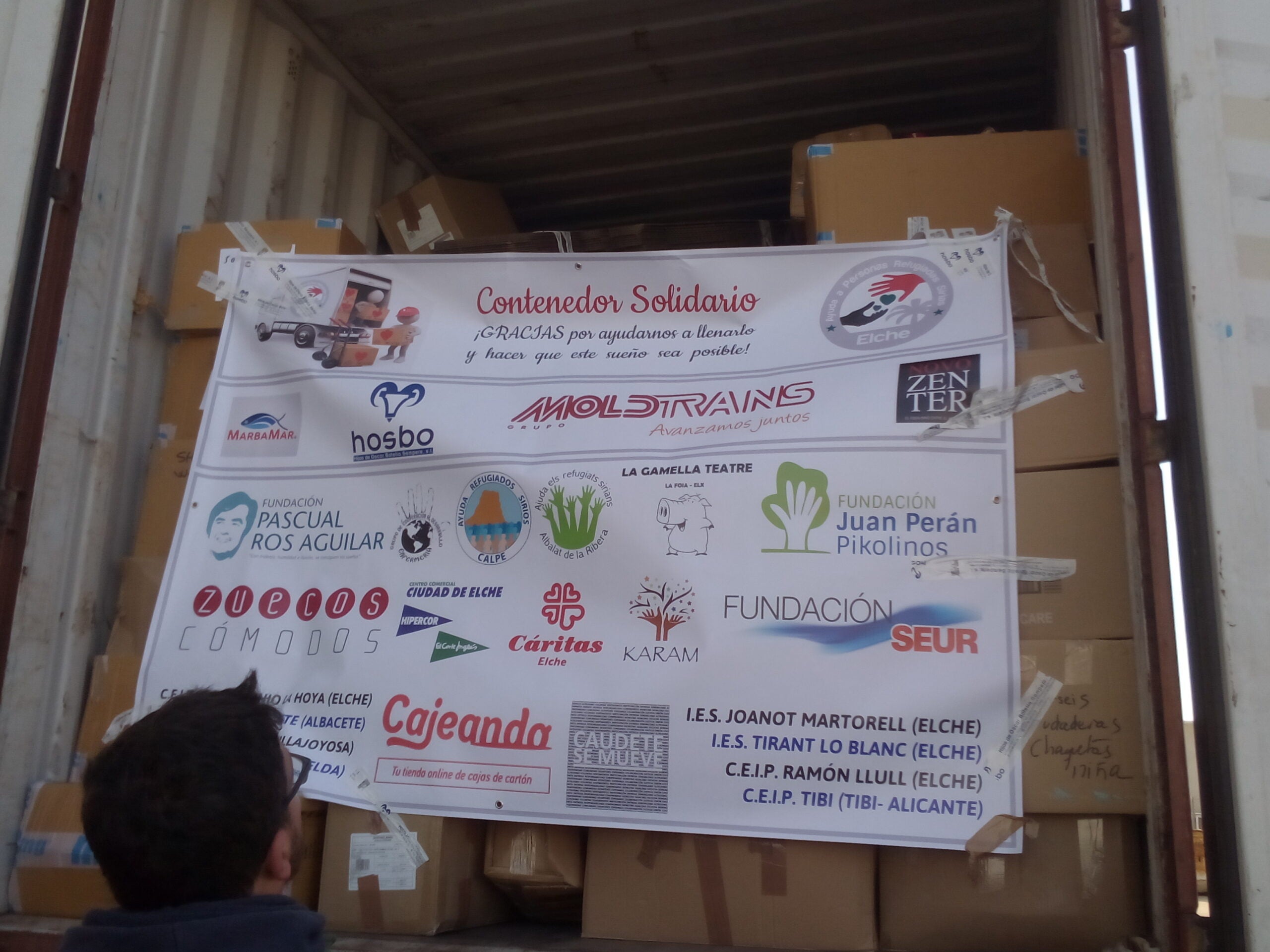 Campaña; Contenedores Solidarios