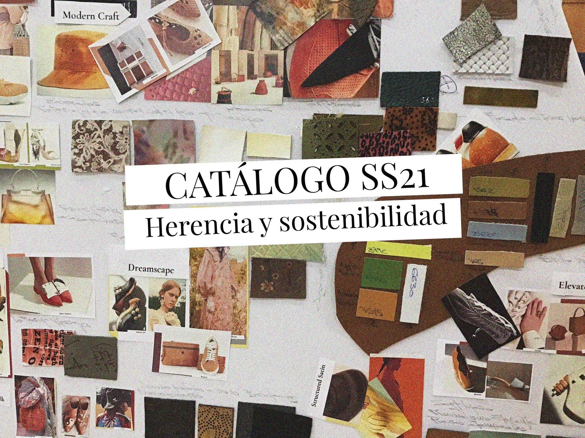 Catalogue SS21; Heritage and Sustainability