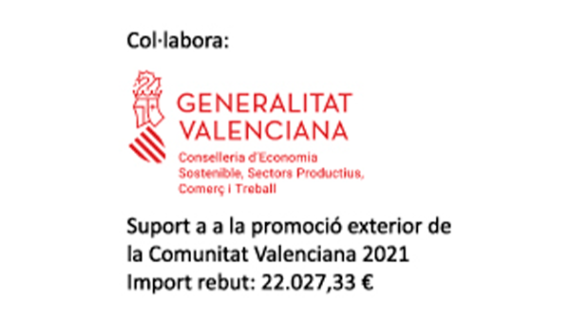 Hosbo tiene el apoyo de la Generalitat Valenciana
