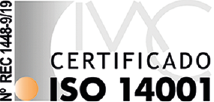 Certificado de medioambiente ISO 14001